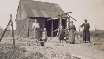 Děti a rodiny ve Francii po první světové válce, Lens, Pas-de-Calais, 1919